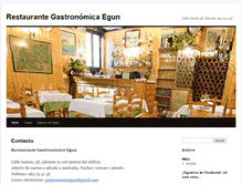 Tablet Screenshot of gastronomicaegun.com